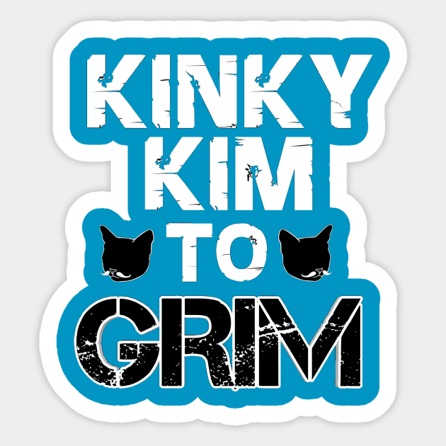 Kinky Kim To Grim Sticker by DanielT_Designs